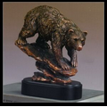 Bear figurine 9" W x 9.5" H
